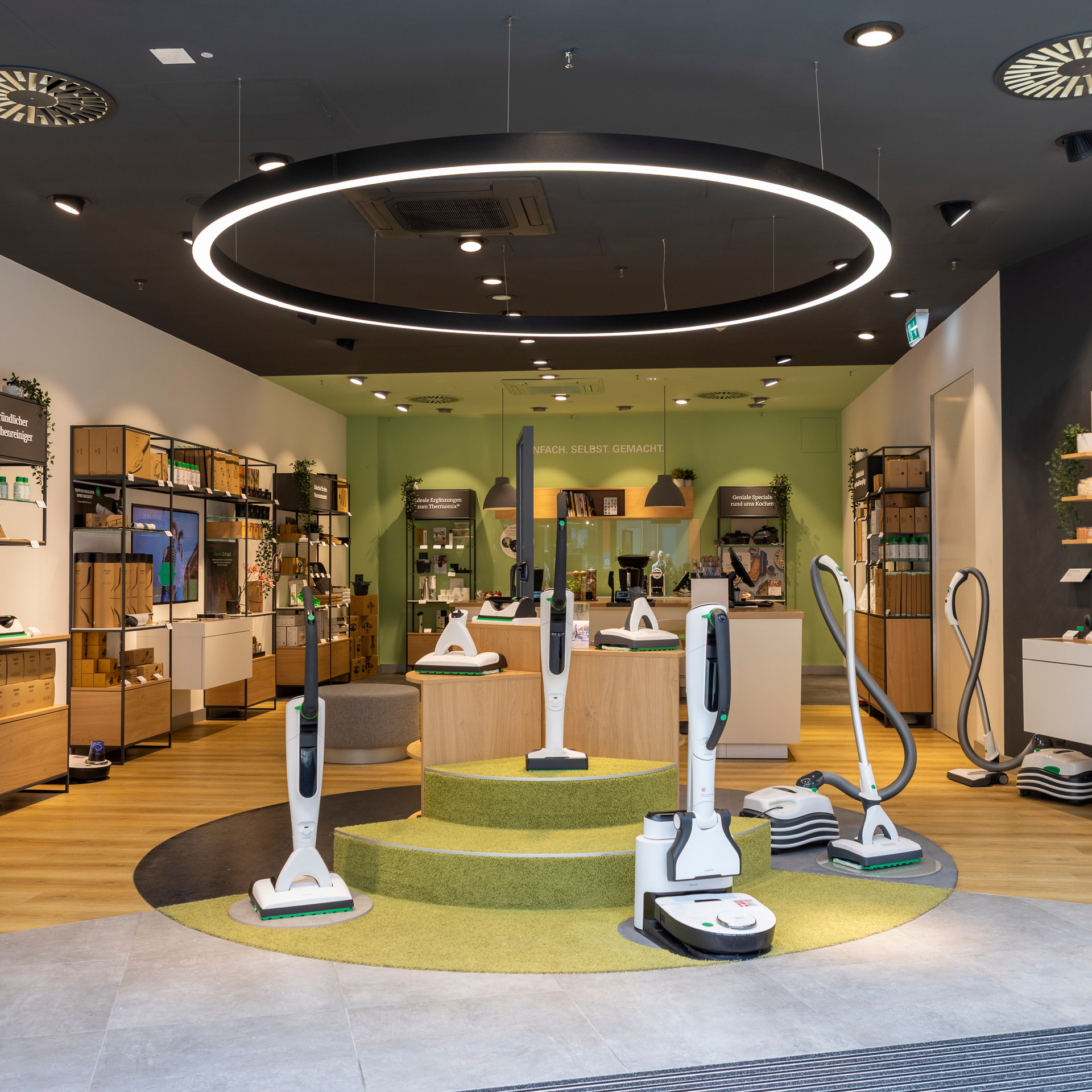 Moderner Vorwerk Staubsauger-Ausstellungsraum