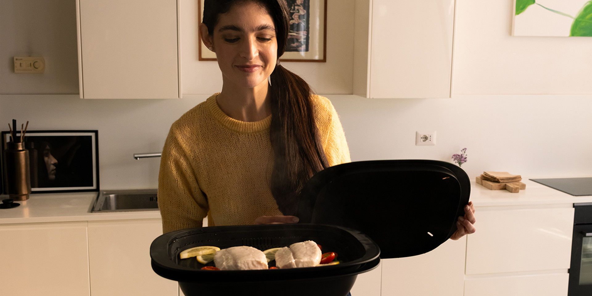 Cottura multilivello del set vapore Varoma