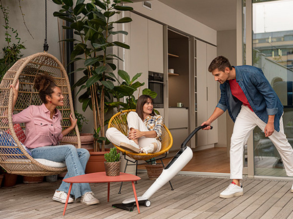 Pulizia terrazzi e balconi