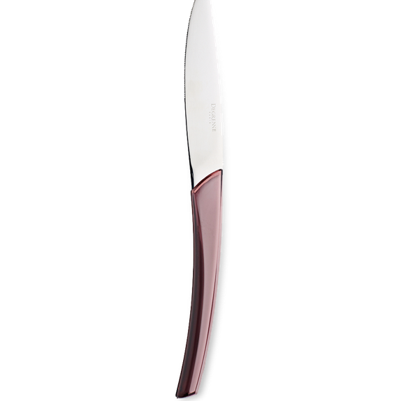 236113 QUARTZ ROSEWOOD STEAK KNIFE SERRATED 23CM V1