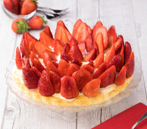 Torta alle fragole