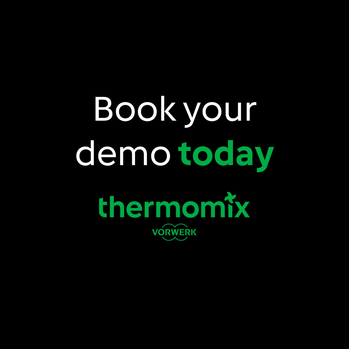 Book a Thermomix demo
