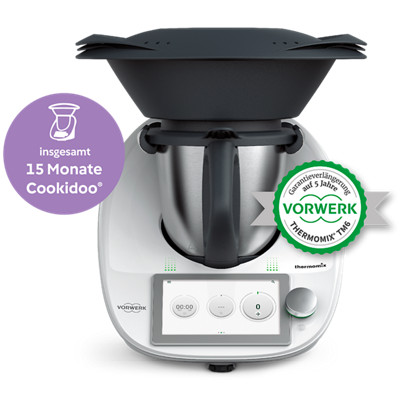 Thermomix® TM6 + Garantieverlängerung auf 5 Jahre + Cookidoo® Abo