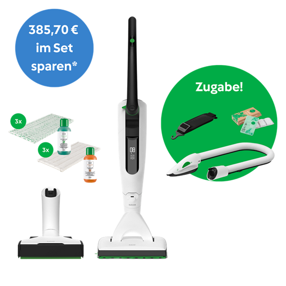VK7 Akku Staubsauger SP7 Saugwischer Zubehör PB7 und PB7 Set Angebot 385 70 Ersparnis Zugabe enthalten