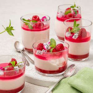 Cookidoo® Rezept Rauch Happy Day - Pink Panna Cotta