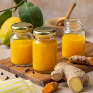Cookidoo® Rezept TM7 - Immunbooster aus Ingwer, Kurkuma, Honig und Zitrone