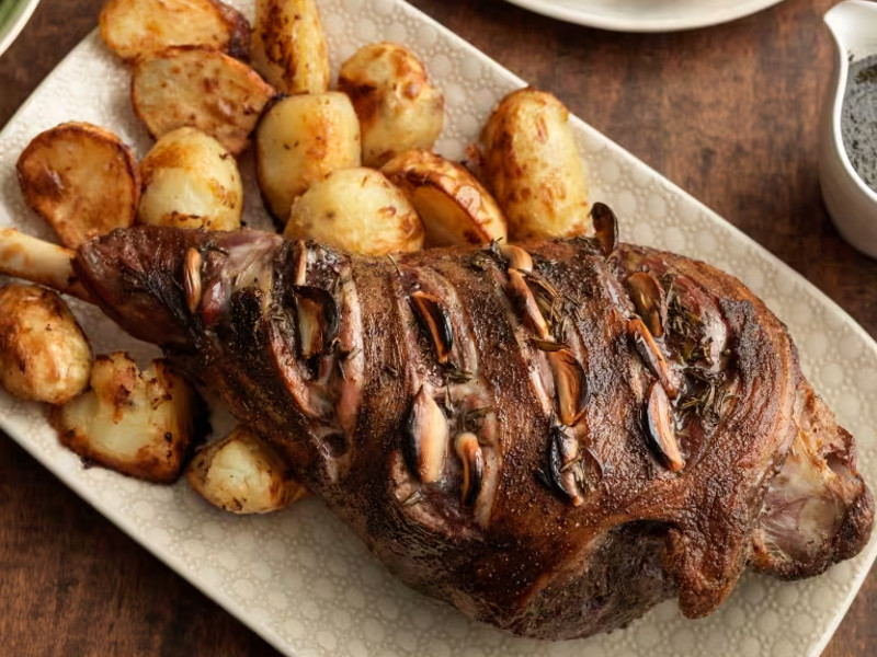 Scopri la classica ricetta dell’agnello arrosto adattata per Bimby®.