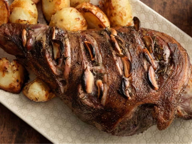 Scopri la classica ricetta dell’agnello arrosto adattata per Bimby®.