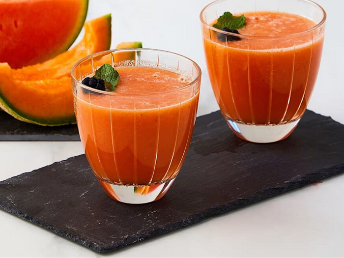 Frullato anguria e melone.