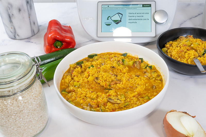 Recetas rápidas con Thermomix: Arroz al azafrán