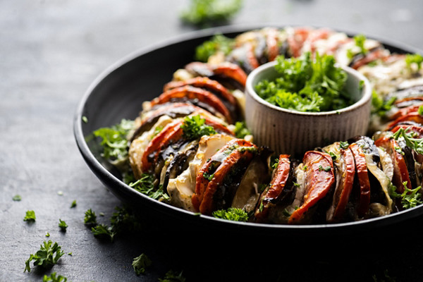 Baked aubergines with soft goat cheese ID775604 var7