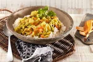 Bananenschalencurry