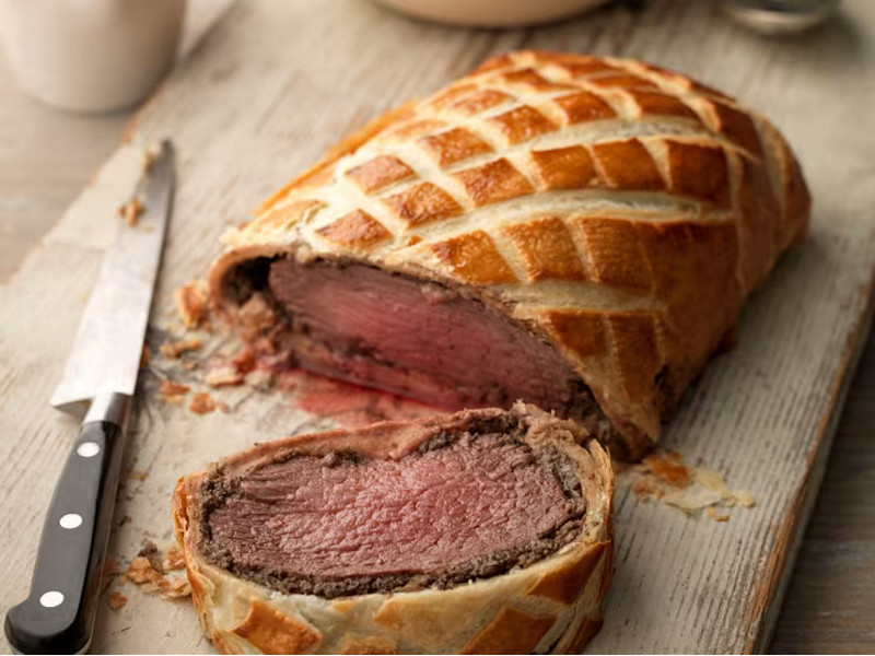 Un filetto alla Wellington facile facile e dalla cottura perfetta con Bimby Sensor.