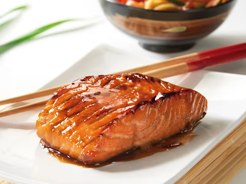 Scopri come preparare la ricetta giapponese del Salmone teriyaki con Bimby.