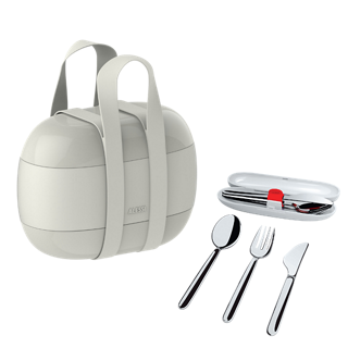 Bimby product Lunch Box Alessi e Set posate 01