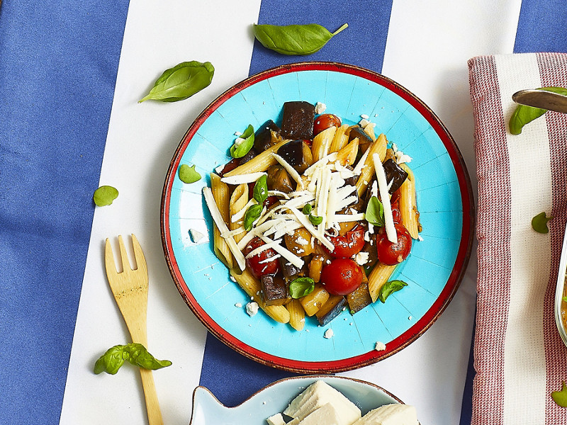 Pasta fredda alla norma