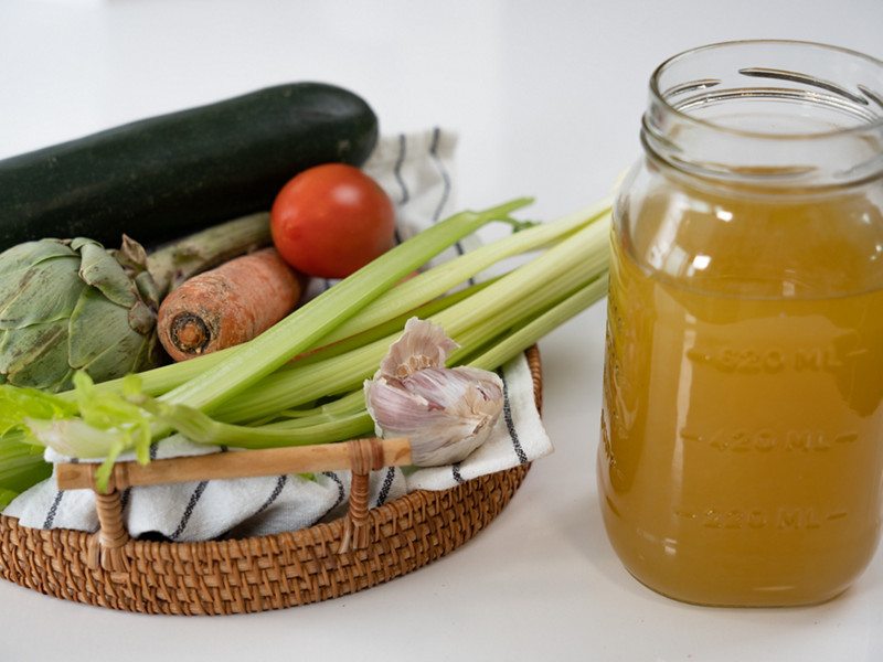 Caldo de verduras 3