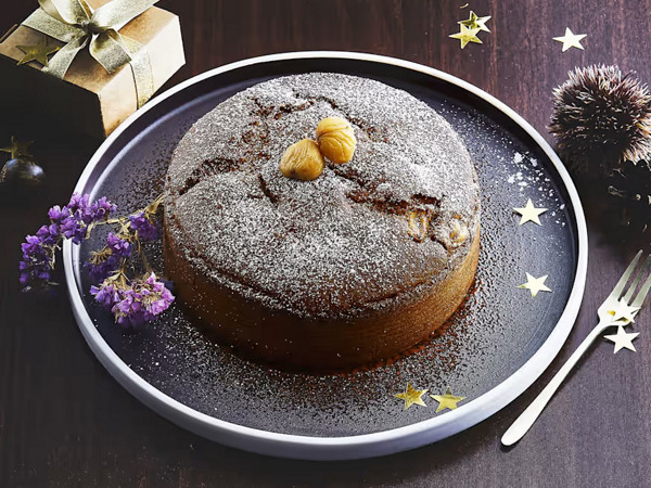 Torta di castagne senza glutine