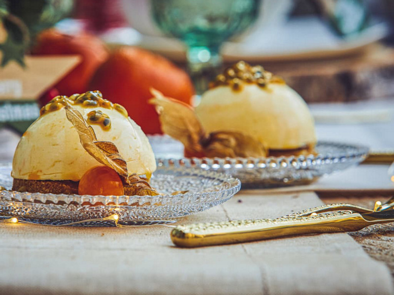 Bavarese al frutto della passione