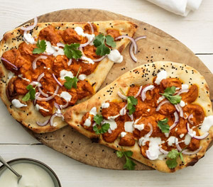 Chicken Tikka Flatbreads