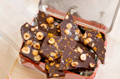 Chocolate com frutos secos