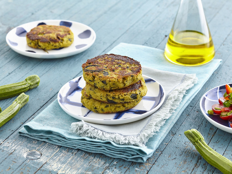 Burger di zucchine