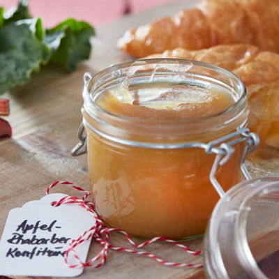 Apfel-Rhabarber-Konfitüre