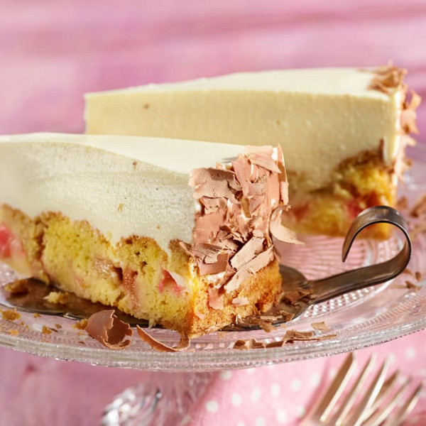 Rhabarber-Mandel-Torte
