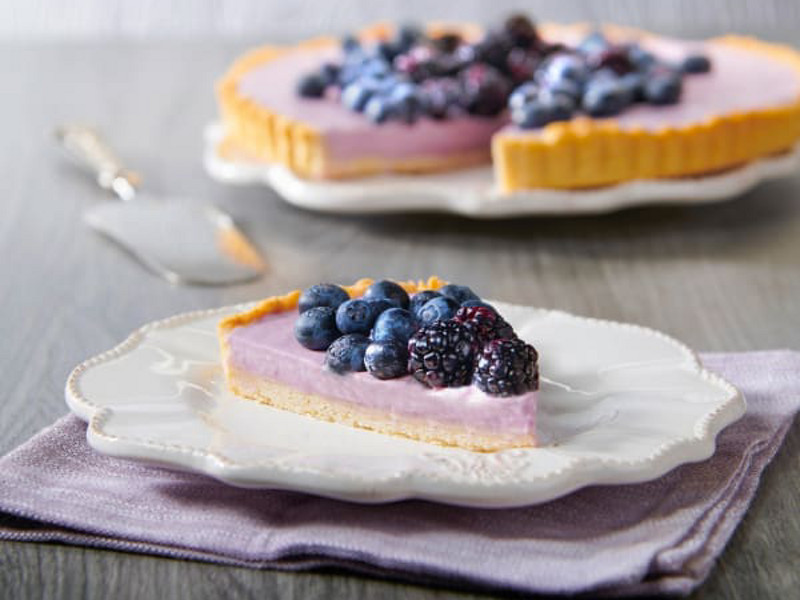 Crostata mirtilli magazine