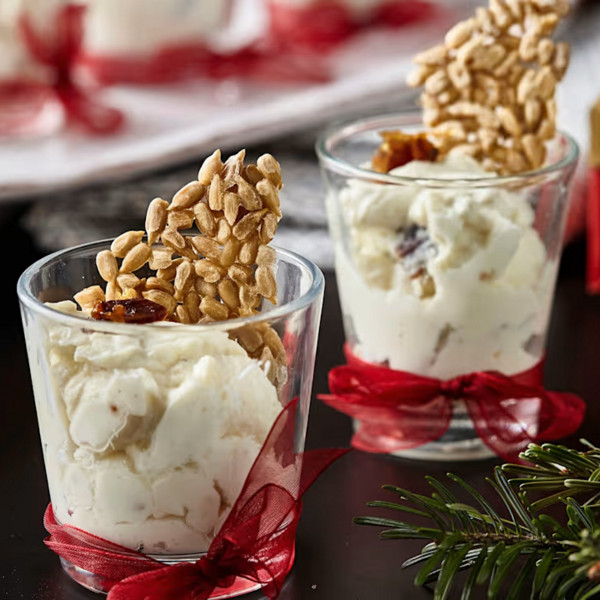 Mousse di Gorgonzola e datteri