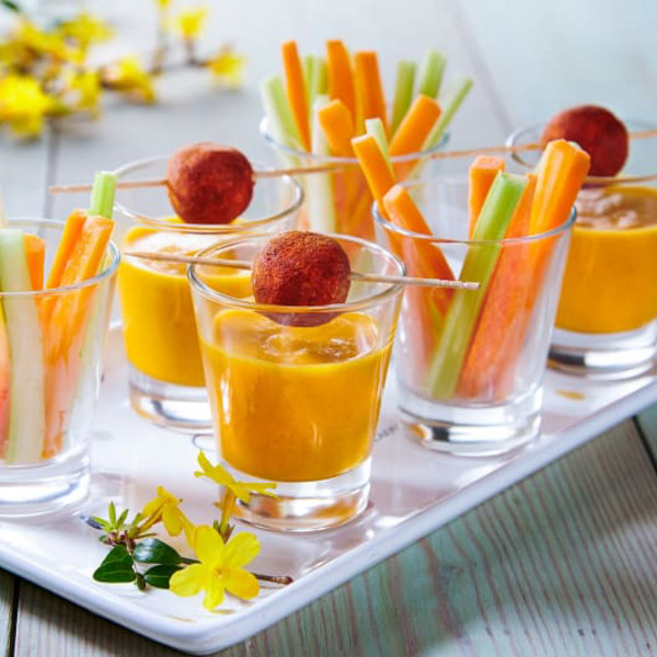 Mousse di carote e sedano