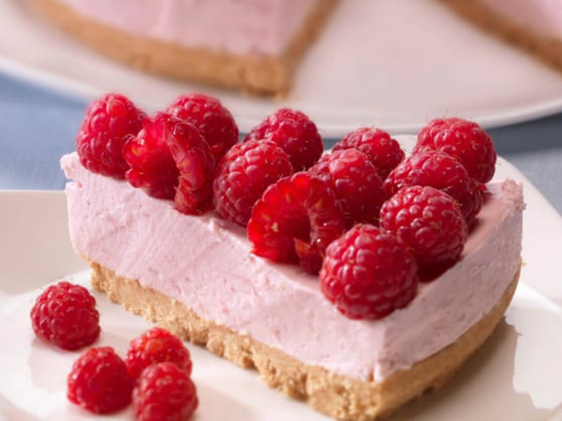 Cheesecake ai lamponi