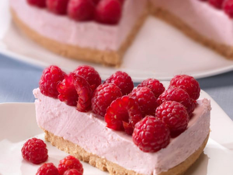 Cheesecake ai lamponi