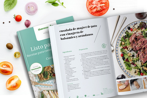 Thermomix® Rezeptwelt auf einem Tablet