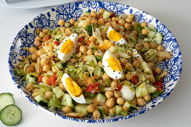 Ensalada garbanzos