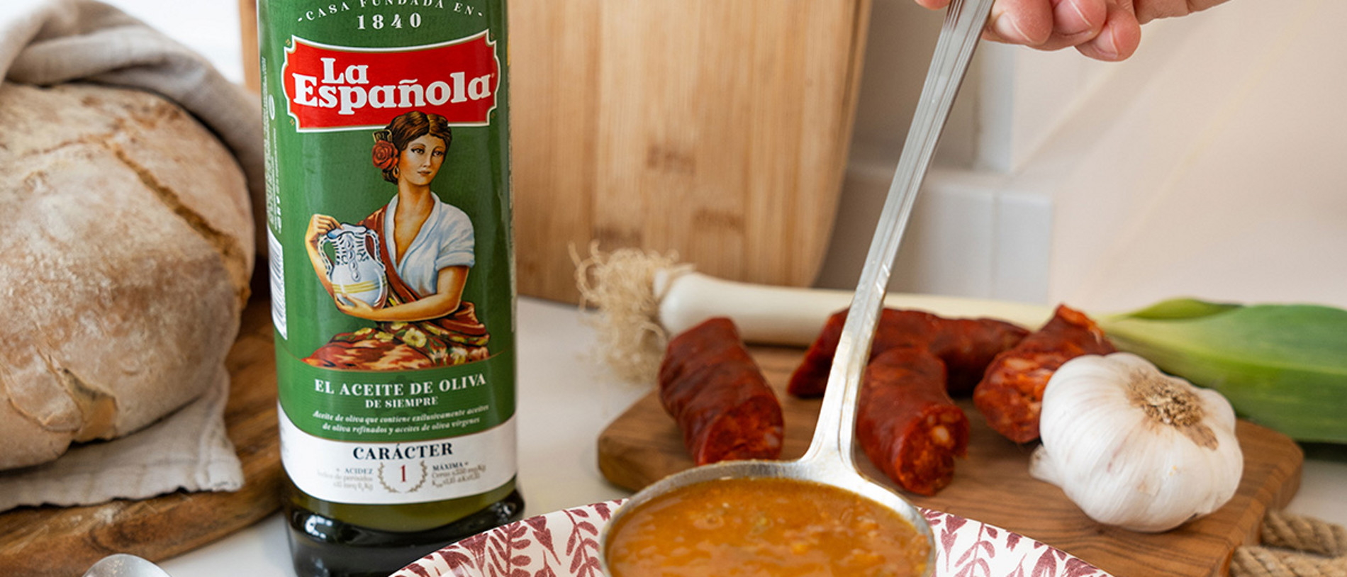 Lentejas en THermomix con aceite de oliva intenso La Española