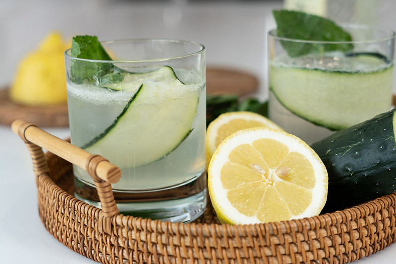 limonada de pepino thermomix