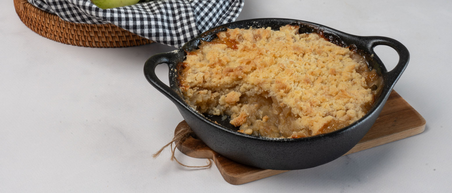 Crumble manzana thermomix