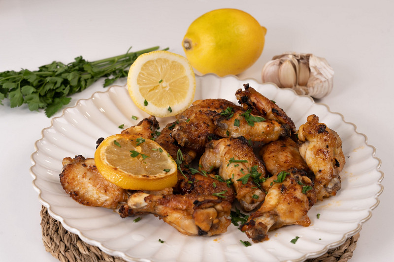 Alitas de pollo con miso