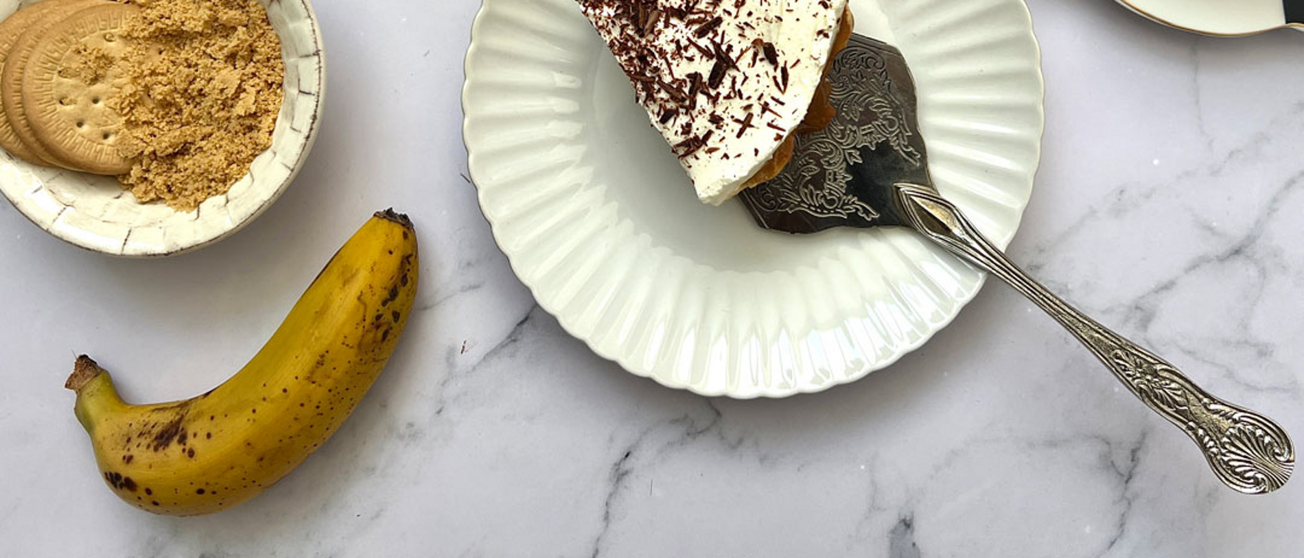 Tarta banofee con Arla