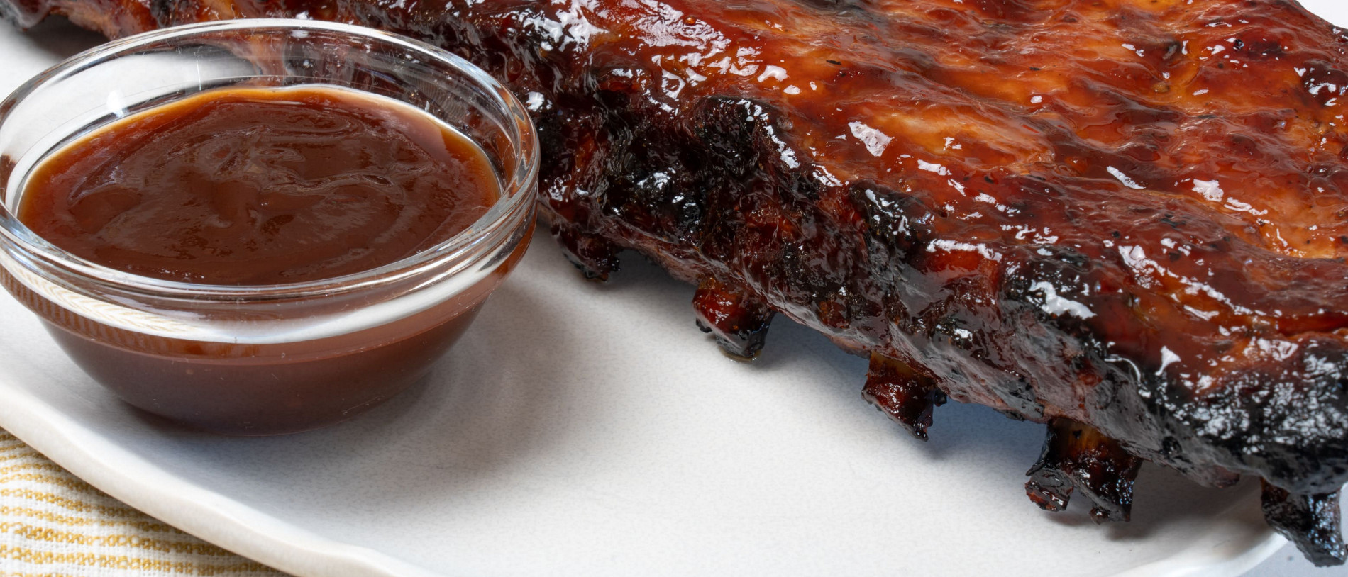 Costillas con salsa de miel