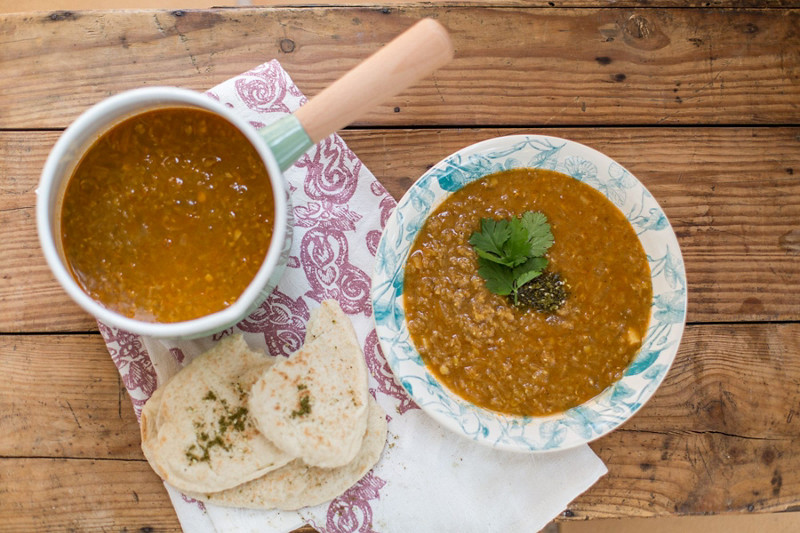 Es dahl lenteja roja