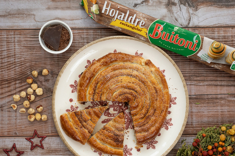 Hojaldre de chocolate con Thermomix