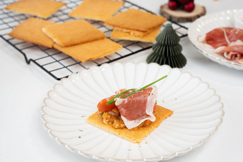 Galletas de parmesano