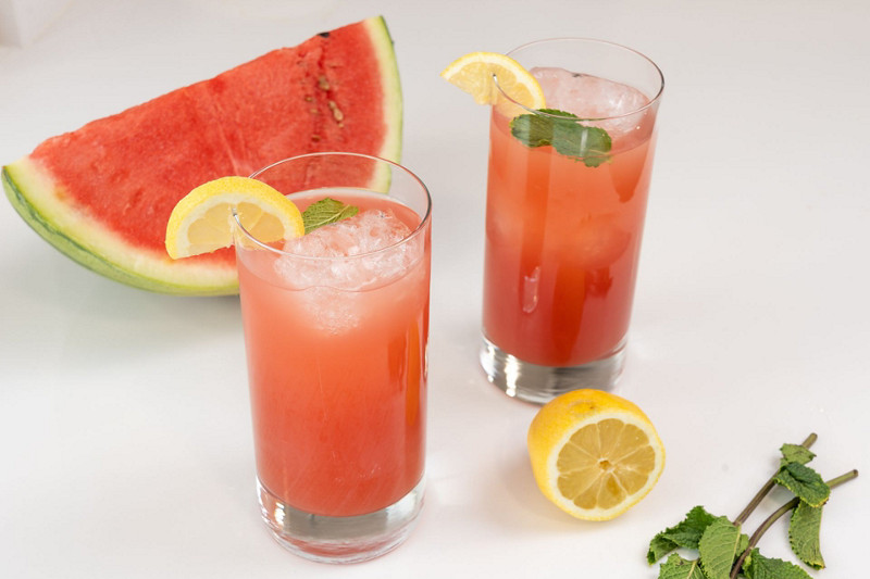 Mojito de sandía en Thermomix