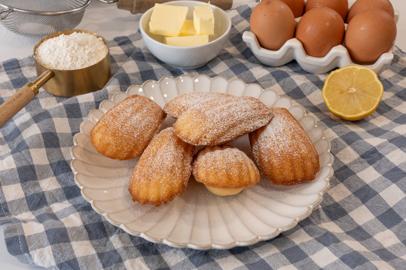 Madeleines de limón