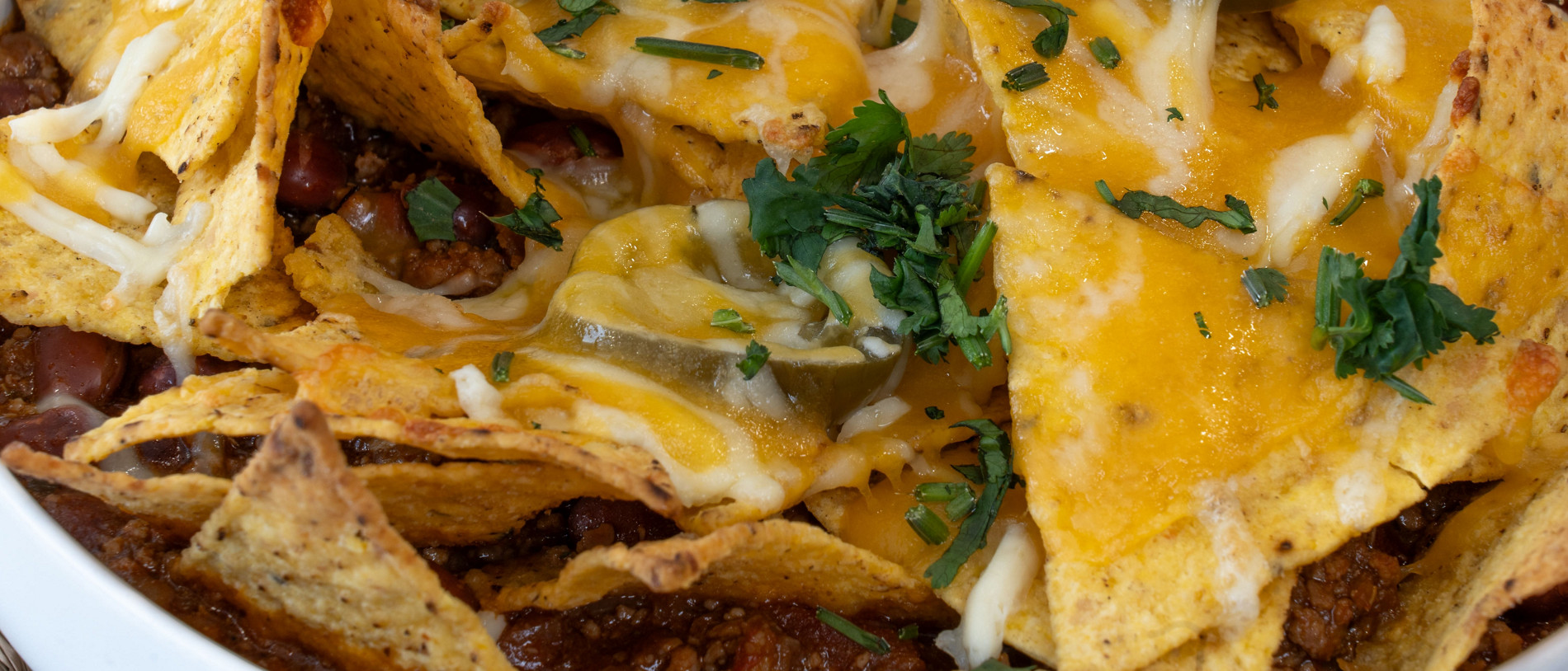 Nachos con queso