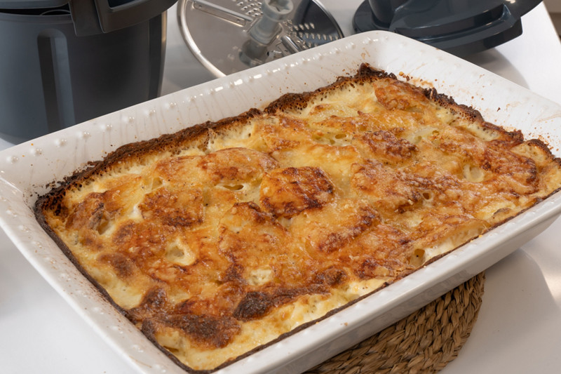 Patatas gratinadas con theromix