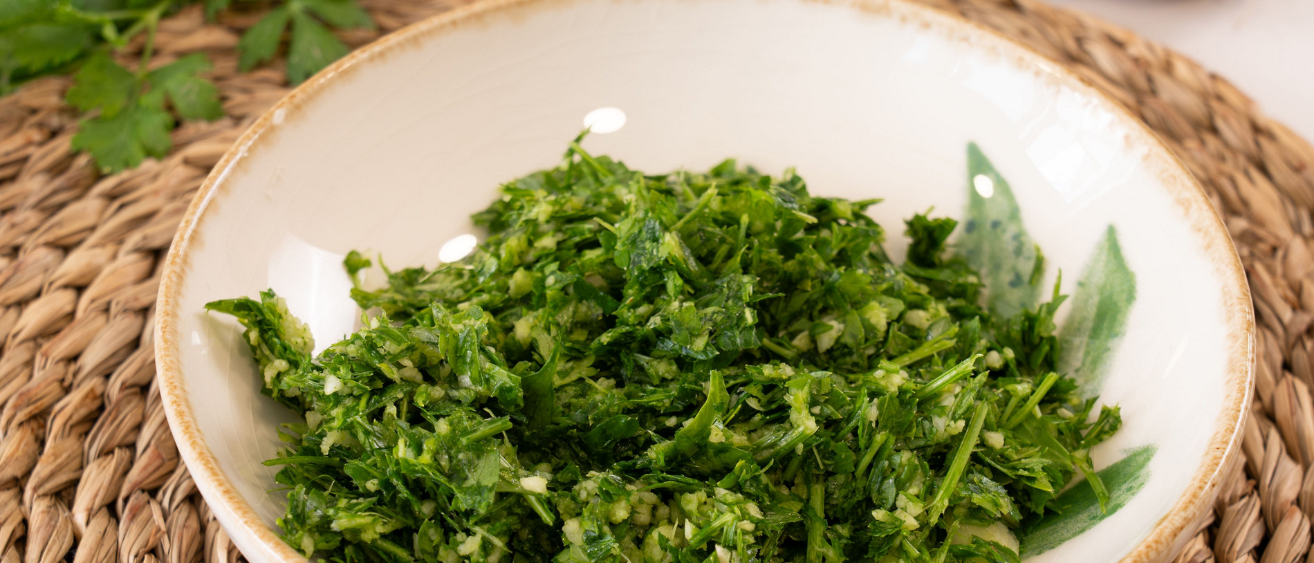 Picada de Ajo y Perejil.