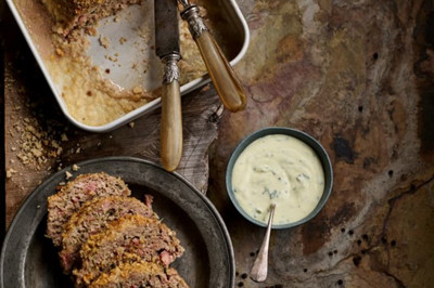 Rollo de carne crujiente